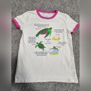 Mini Boden Life of a Sea Turtle Print T-shirt